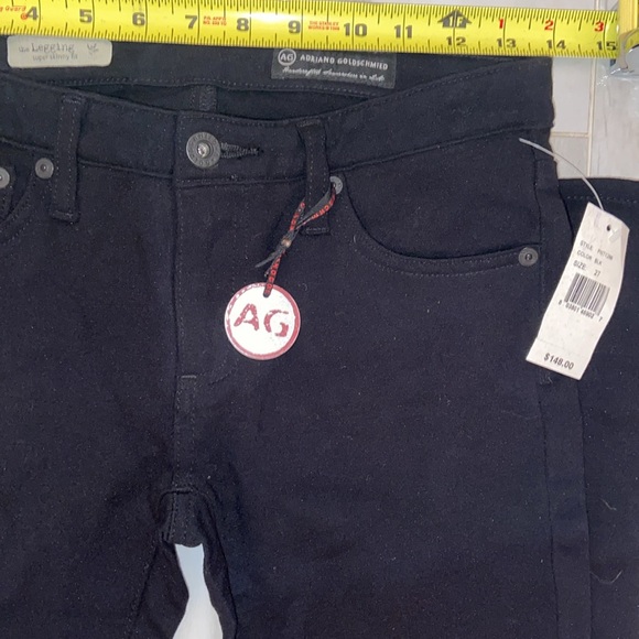 AG Adriano Goldschmied Blk Super Skinny, The Legging, 27x31, NWT, $148 MSRP - Picture 6 of 12